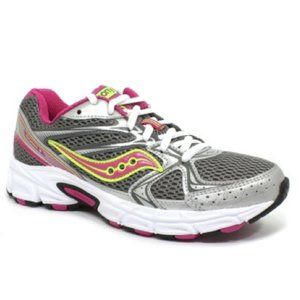 Women's Saucony Cohesion 6 Running Athletic Training Shoes Size 6.5 Wide EUC